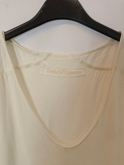 ZADIG&amp;VOLTAIRE. Ts basic beige t-shirt