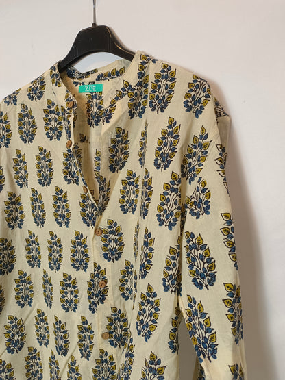 ZÖE. Beige branches blouse Tu(S)