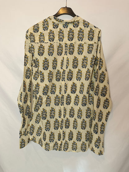 ZÖE. Beige branches blouse Tu(S)