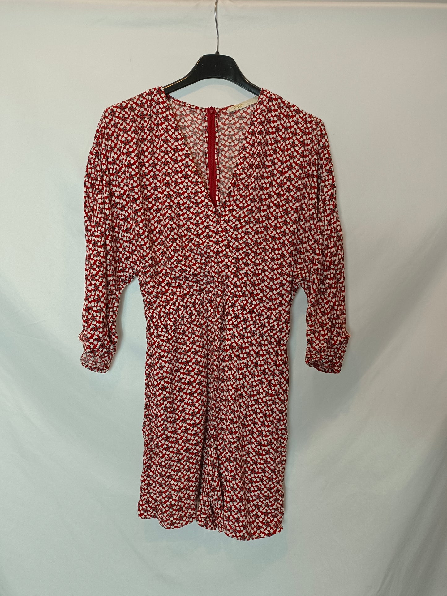 MAJE. Short floral jumpsuit Tu(S)