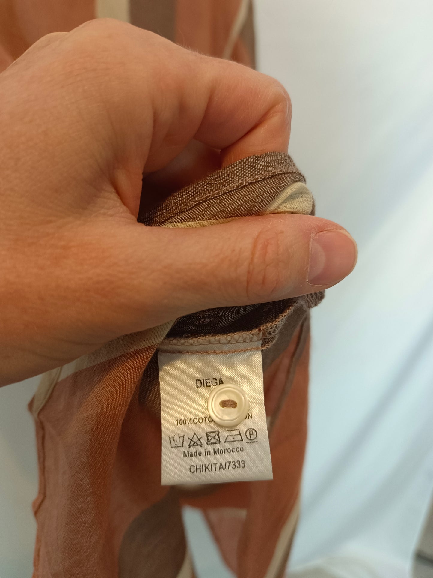 DIEGA. Flowy striped blouse T.xs