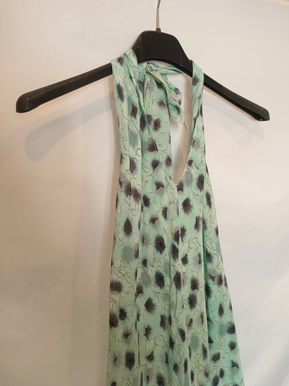 VANESSABRUNO. Printed silk jumpsuit size 34