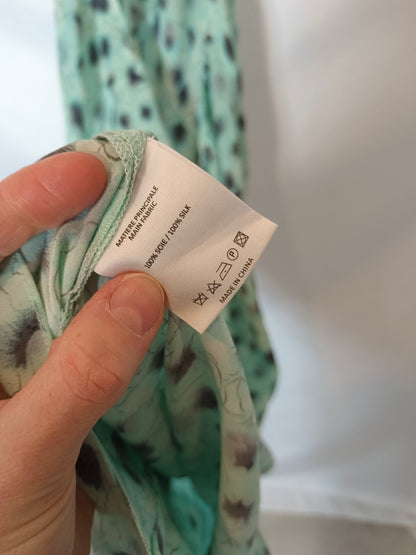 VANESSABRUNO. Printed silk jumpsuit size 34