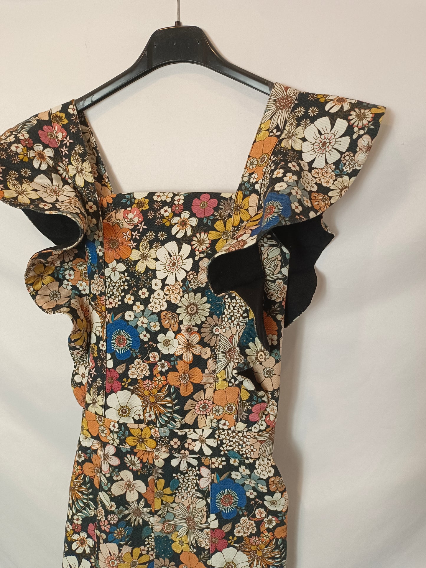 IQ COLLECTION. Long floral jumpsuit T.xs