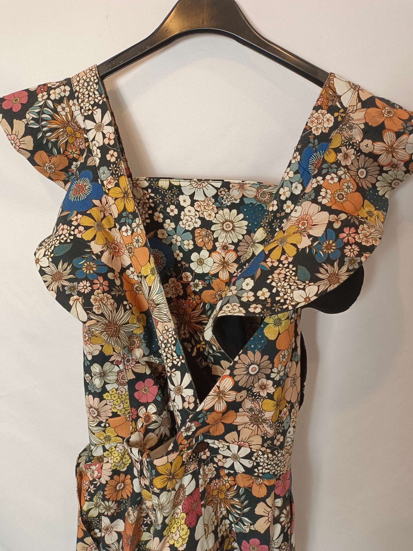 IQ COLLECTION. Long floral jumpsuit T.xs