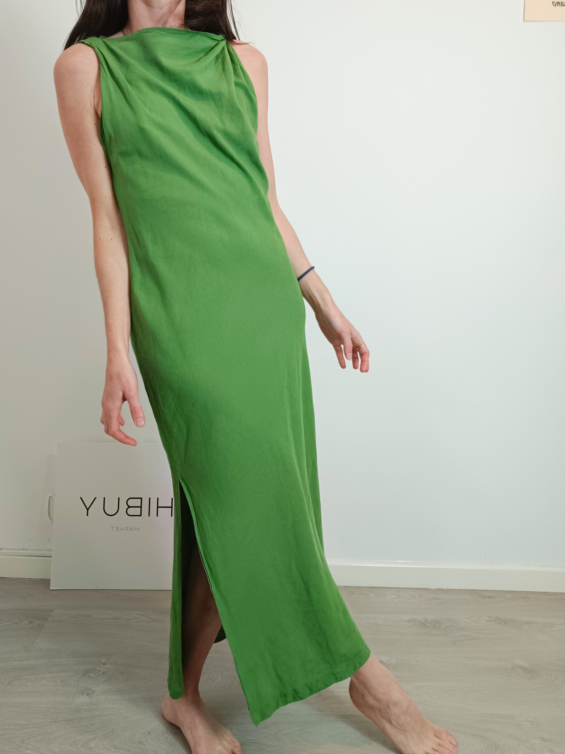 zara long dress ZARA. Long green Ts dress – Hibuy market