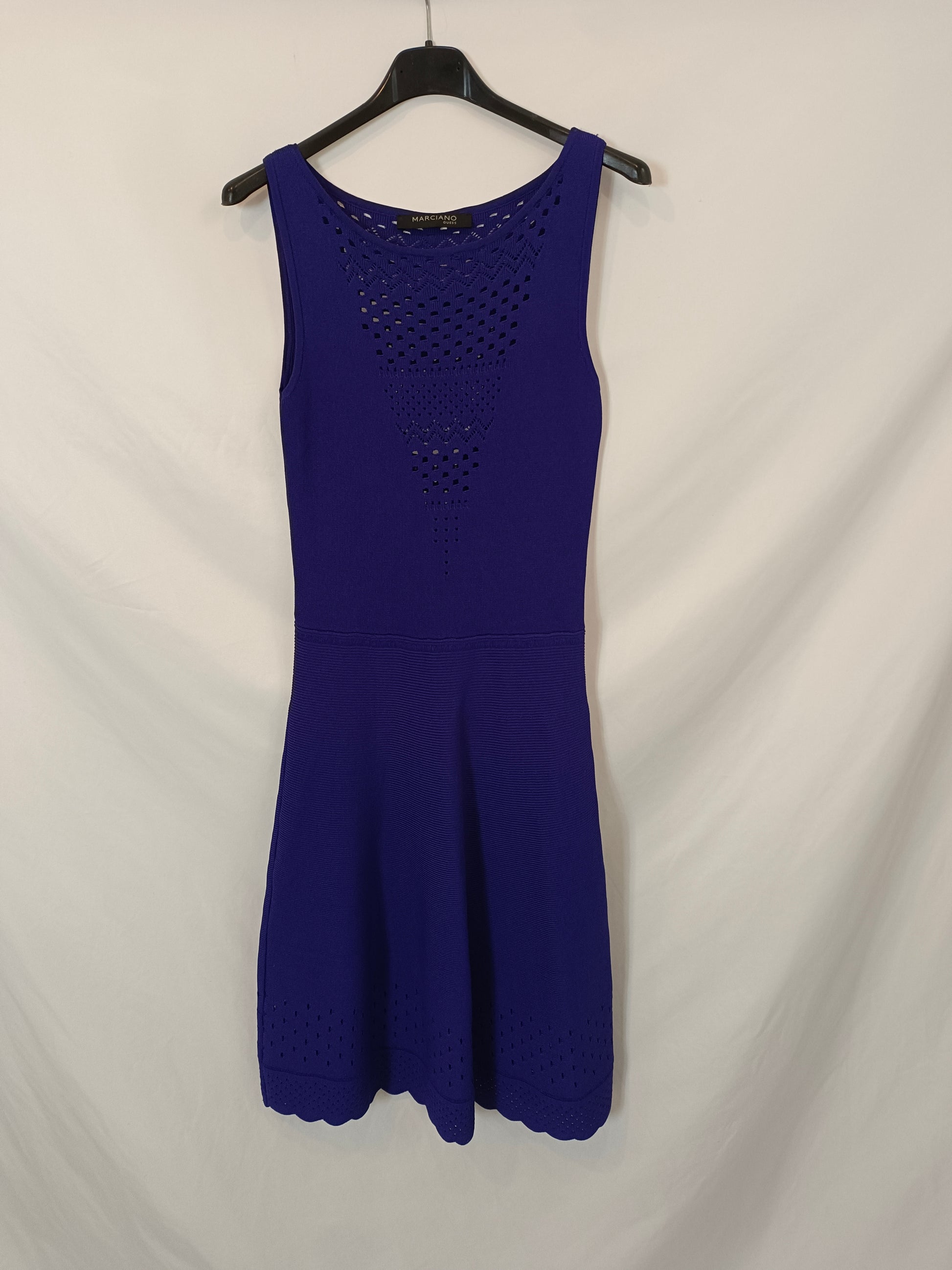 marciano purple dress Mid-length dress Marciano Purple size 38 IT in Cotton - elasthane