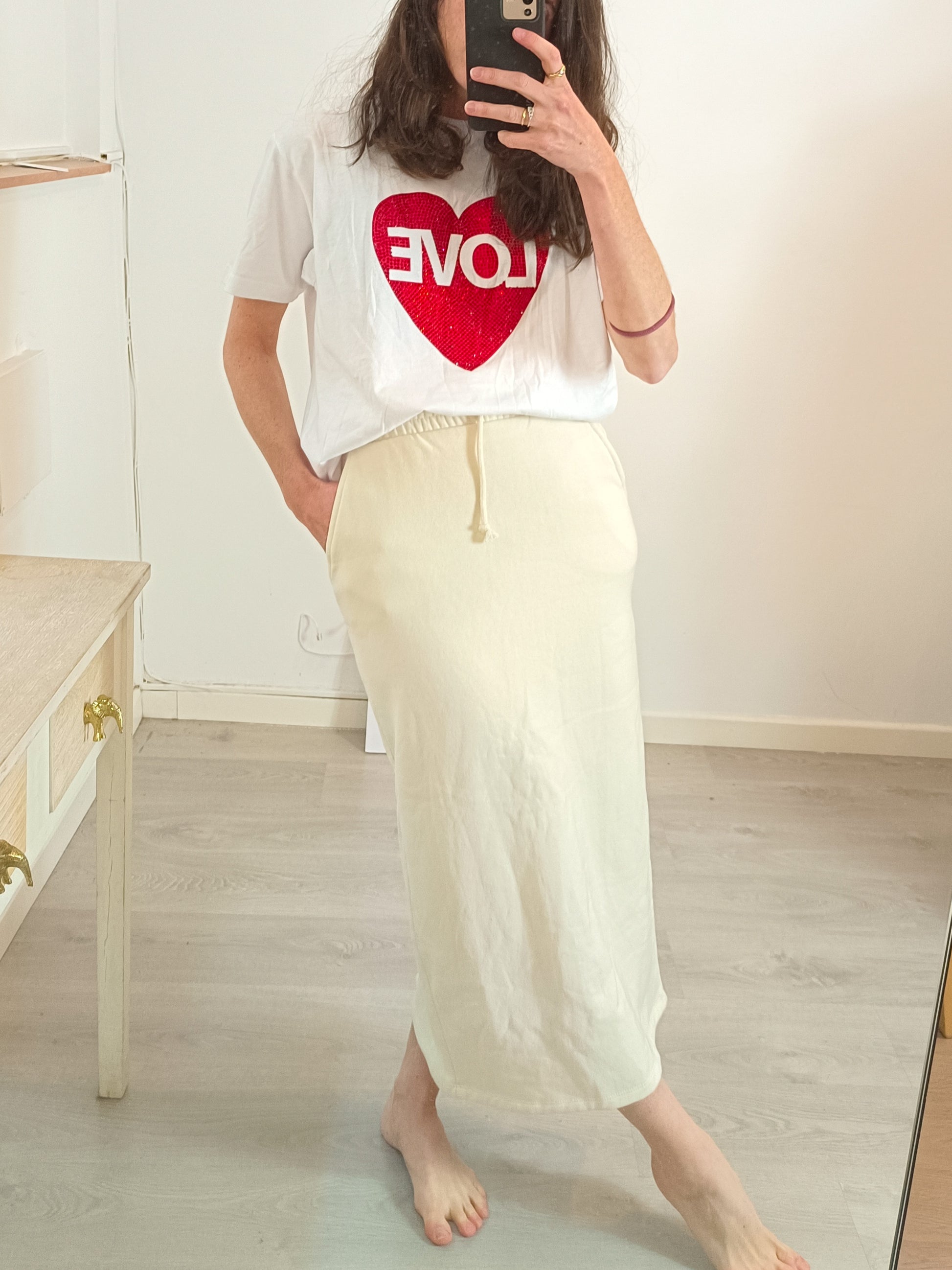 Falda midi elástica – Hibuy market