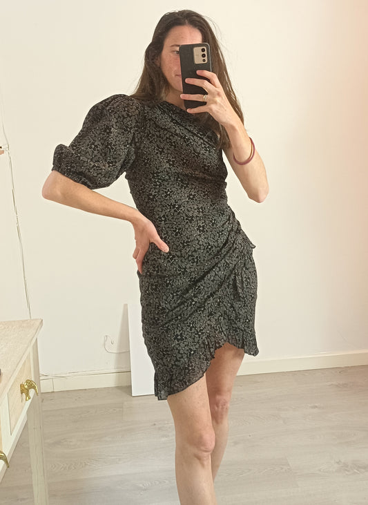 ISABEL MARANT ETOIL.E Short asymmetrical dress T.34