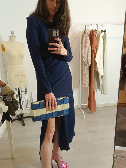 OTHERS. Two-tone handbag