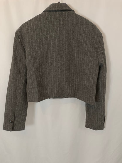 OTHERS. Gray striped blazer YOUR(S)