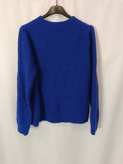 ADAM. Blue knitted sweater size 38