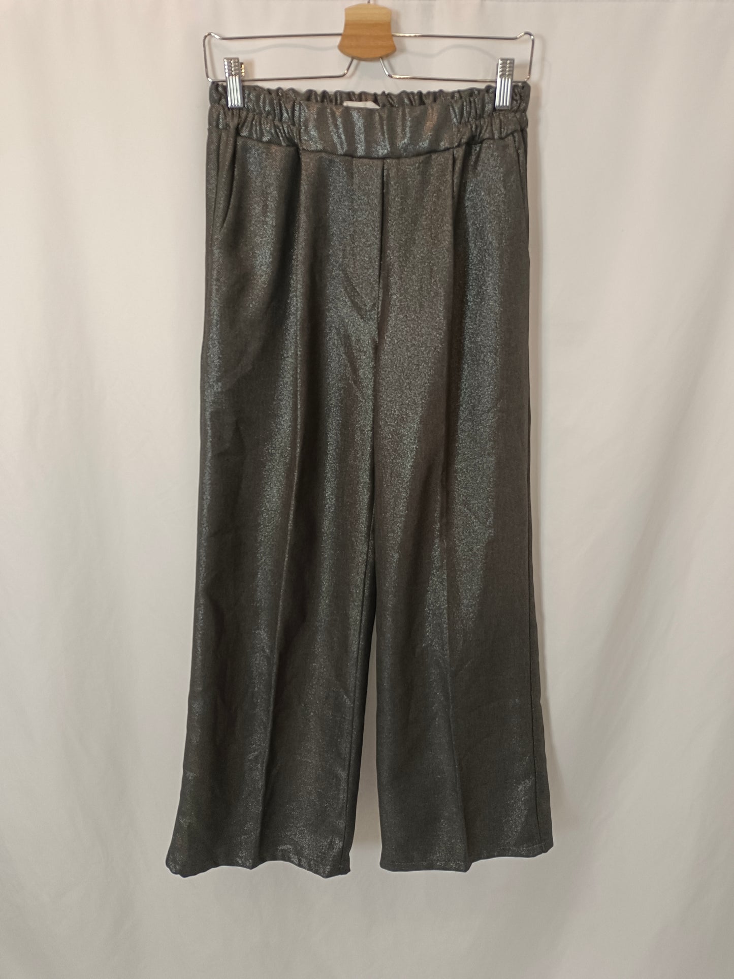 AMEÉ. Pantalón gris hilos T.l