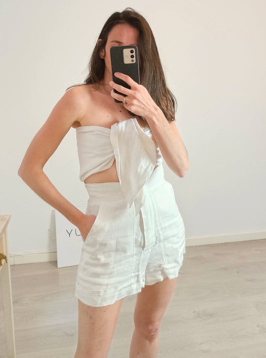 PALOMA LACACI. Total look lino T.xs/s