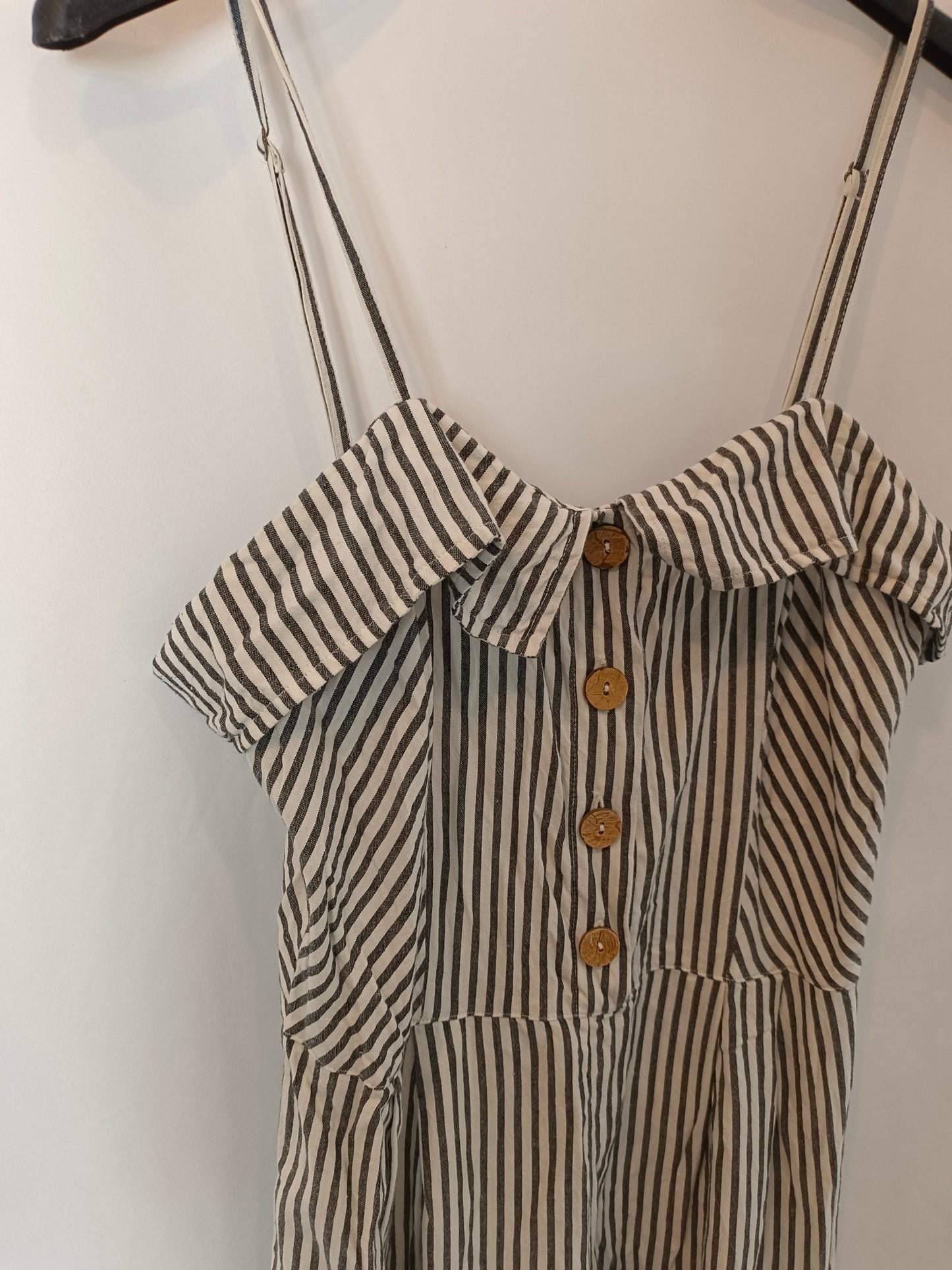 STRADIVARIUS. Mono fluido rayas T.m