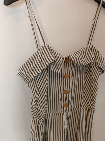 STRADIVARIUS. Mono fluido rayas T.m