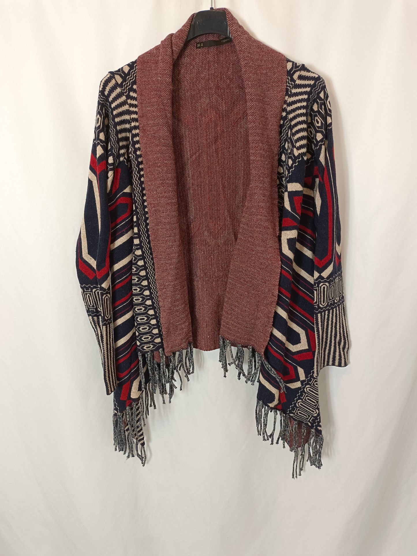 SFERA. Printed knit kimono Tm