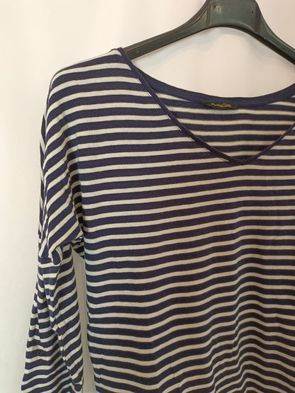 MASSIMO DUTTI. Striped T-shirt TM