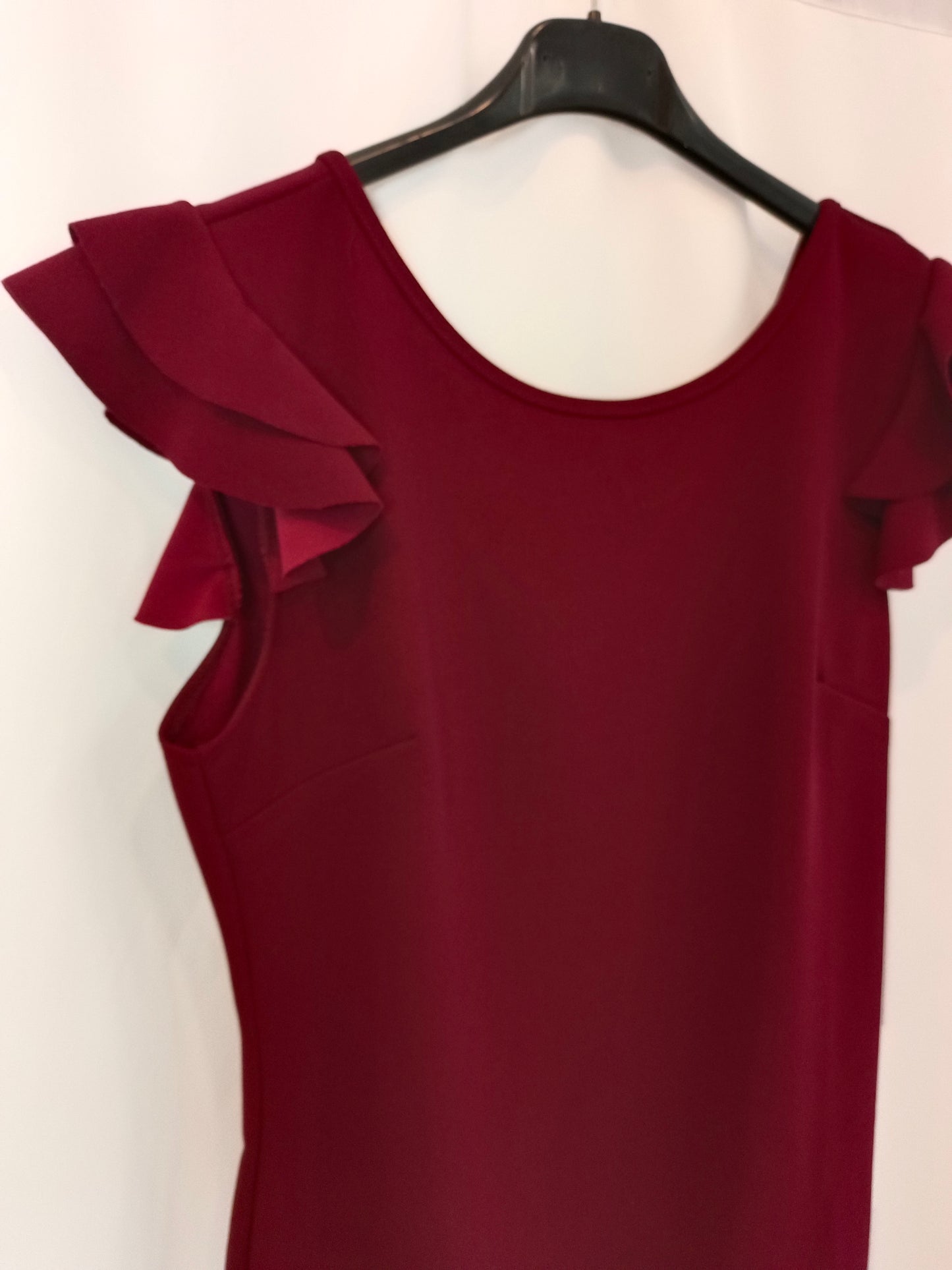 SENSE. Short burgundy dress Tl