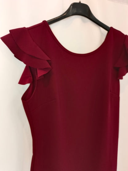 SENSE. Short burgundy dress Tl
