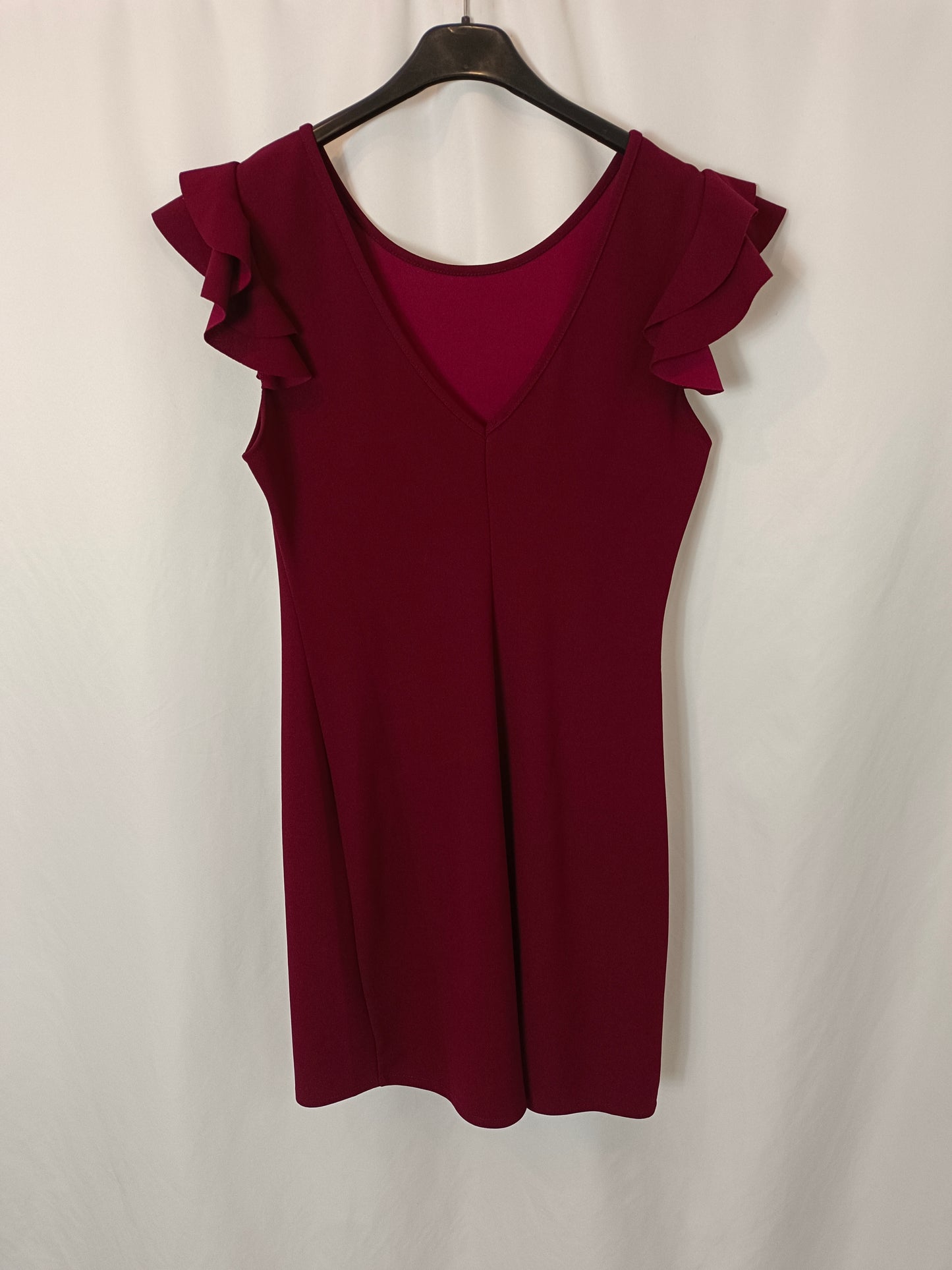 SENSE. Short burgundy dress Tl