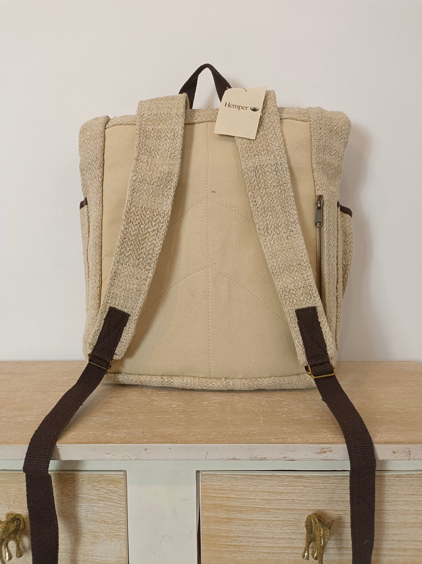 MOCHILA NUPSE NATURAL (4 colores)