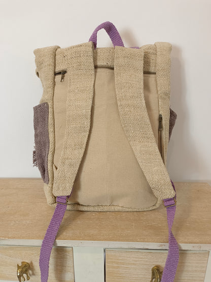 MOCHILA NUPSE NATURAL (4 colores)