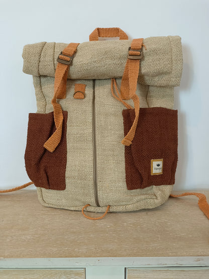 MOCHILA NUPSE NATURAL (4 colores)