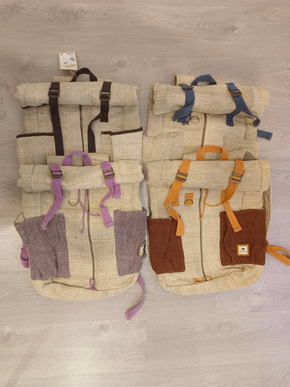 MOCHILA NUPSE NATURAL (4 colores)