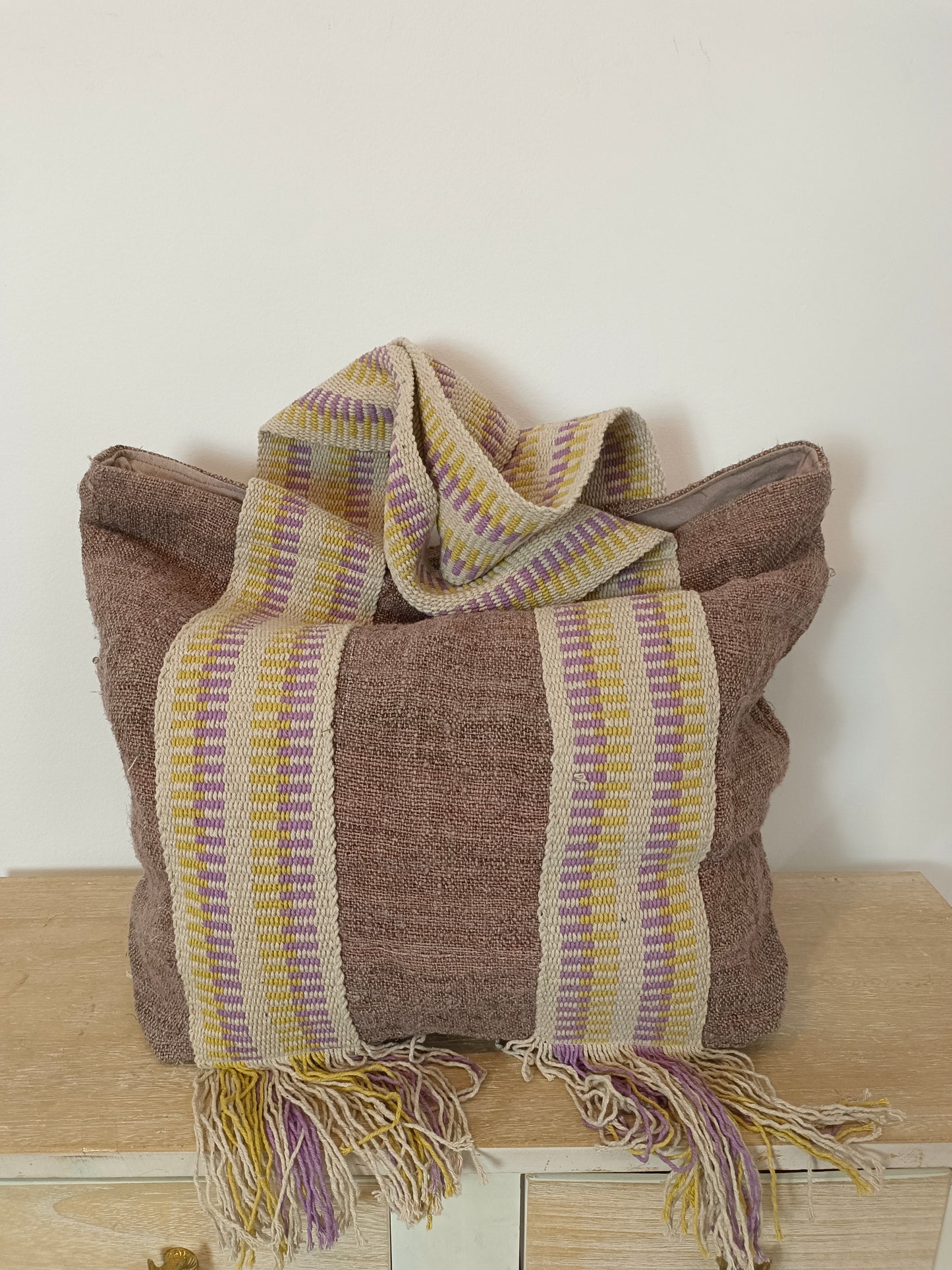 BOLSO MAXI FLECOS (4 colores)