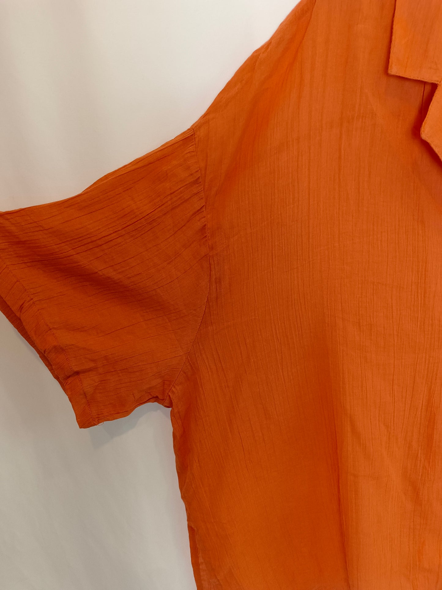 LEFTIES. Blusa naranja fluida T.xl