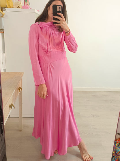 zara pink dress long sleeve ZARA. Pink dress with jewel buttons T.xs – Hibuy market