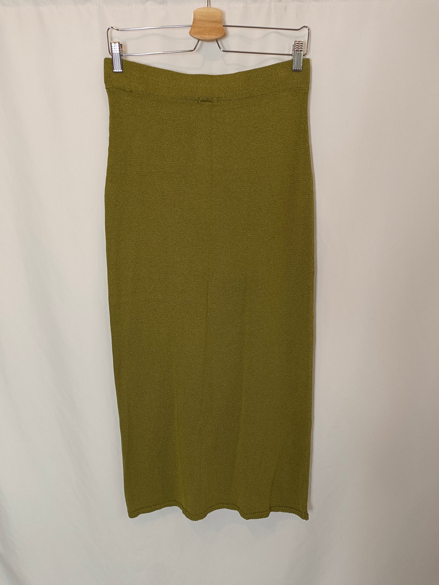 MASSIMO DUTTI. Total look punto verde T.m