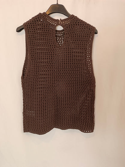ZARA. Total look punto marrón T.m/l