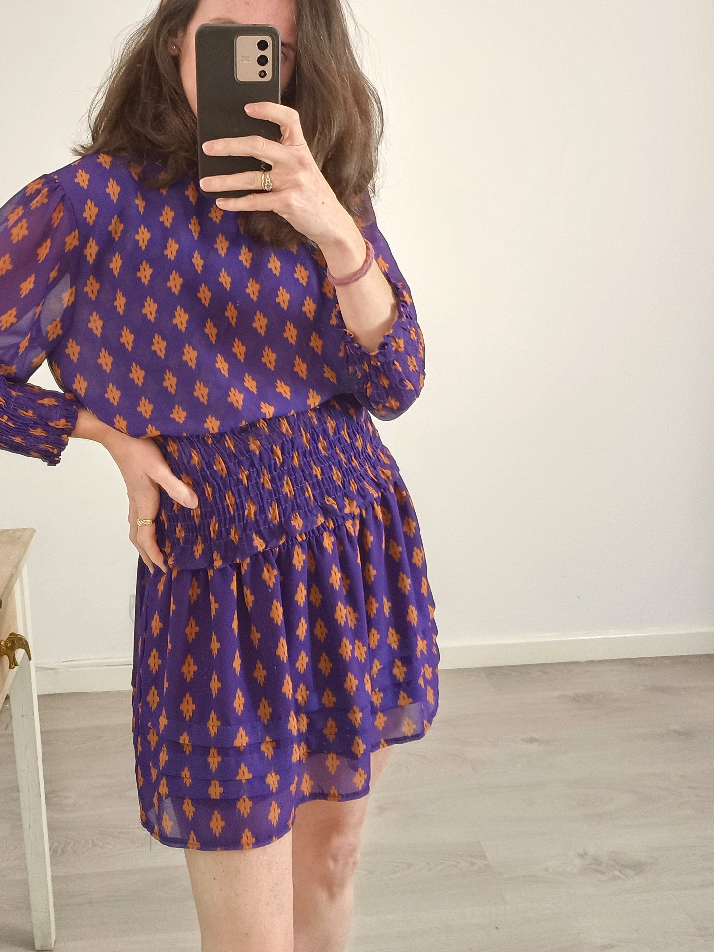 MONISQUI. Total look morado Tu(M)