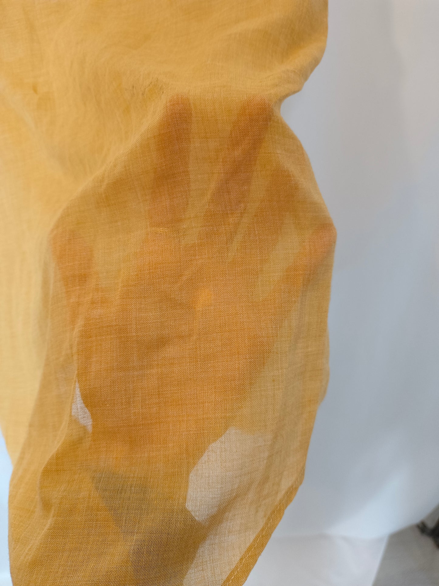 OTHER. Vintage mustard mottled blouse. TM/L