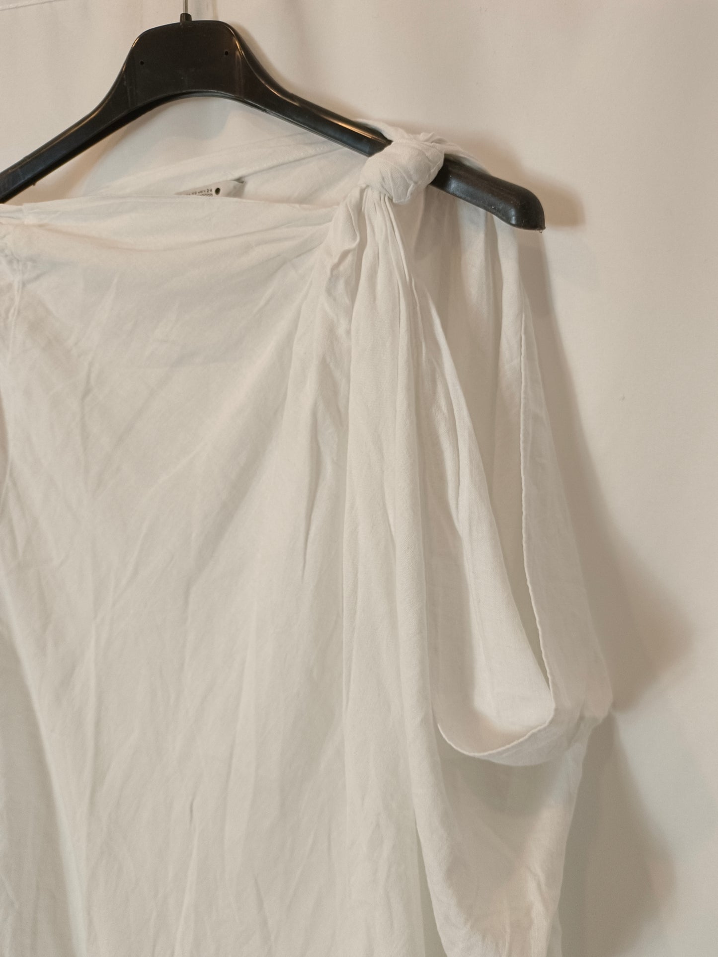 ZARA. Asymmetrical white dress T.xs – Hibuy market