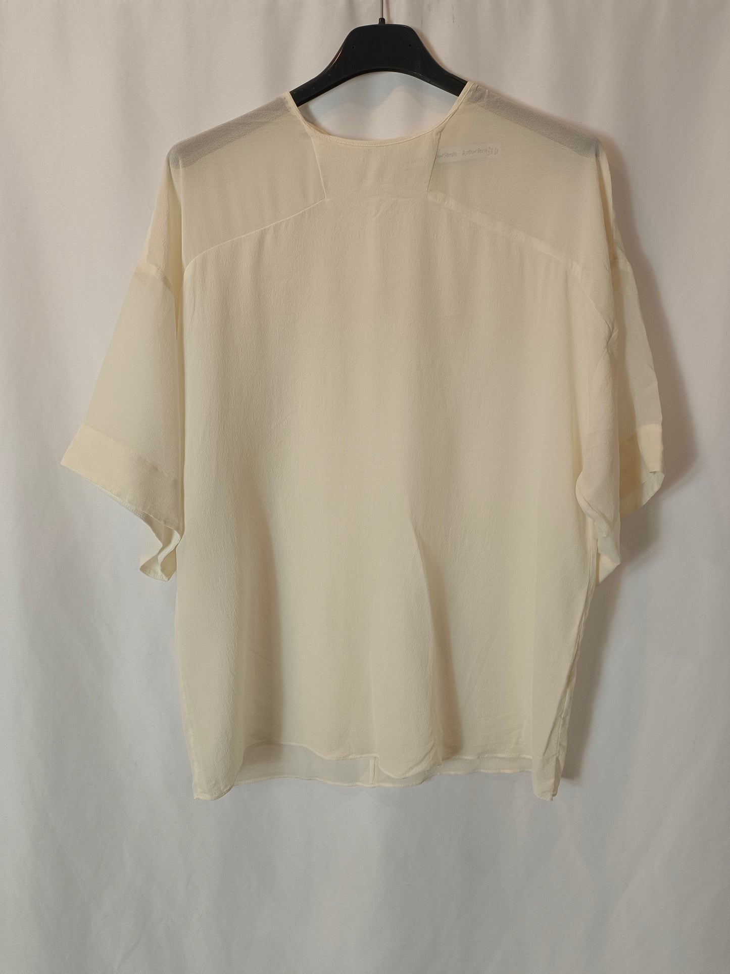 &OTHER STORIES. Blusa beige fluida T.34