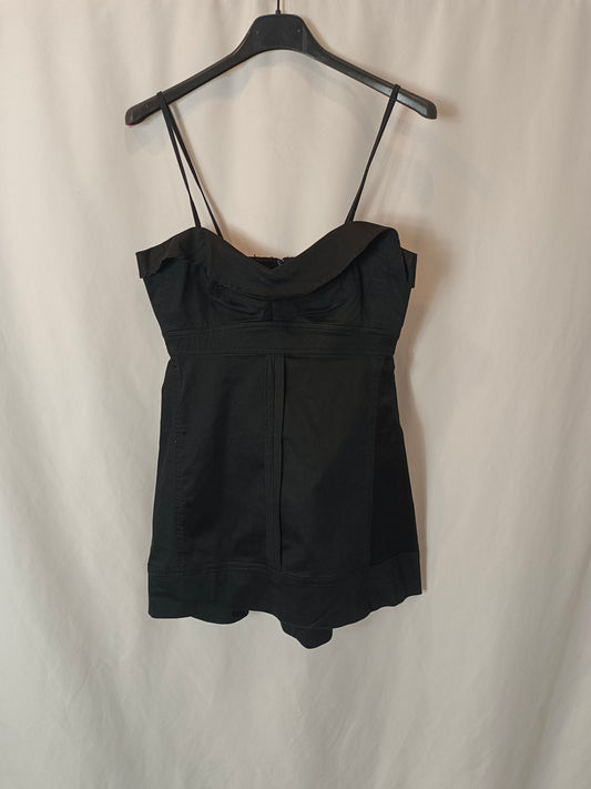 LAAGAM. Short black Ts dress
