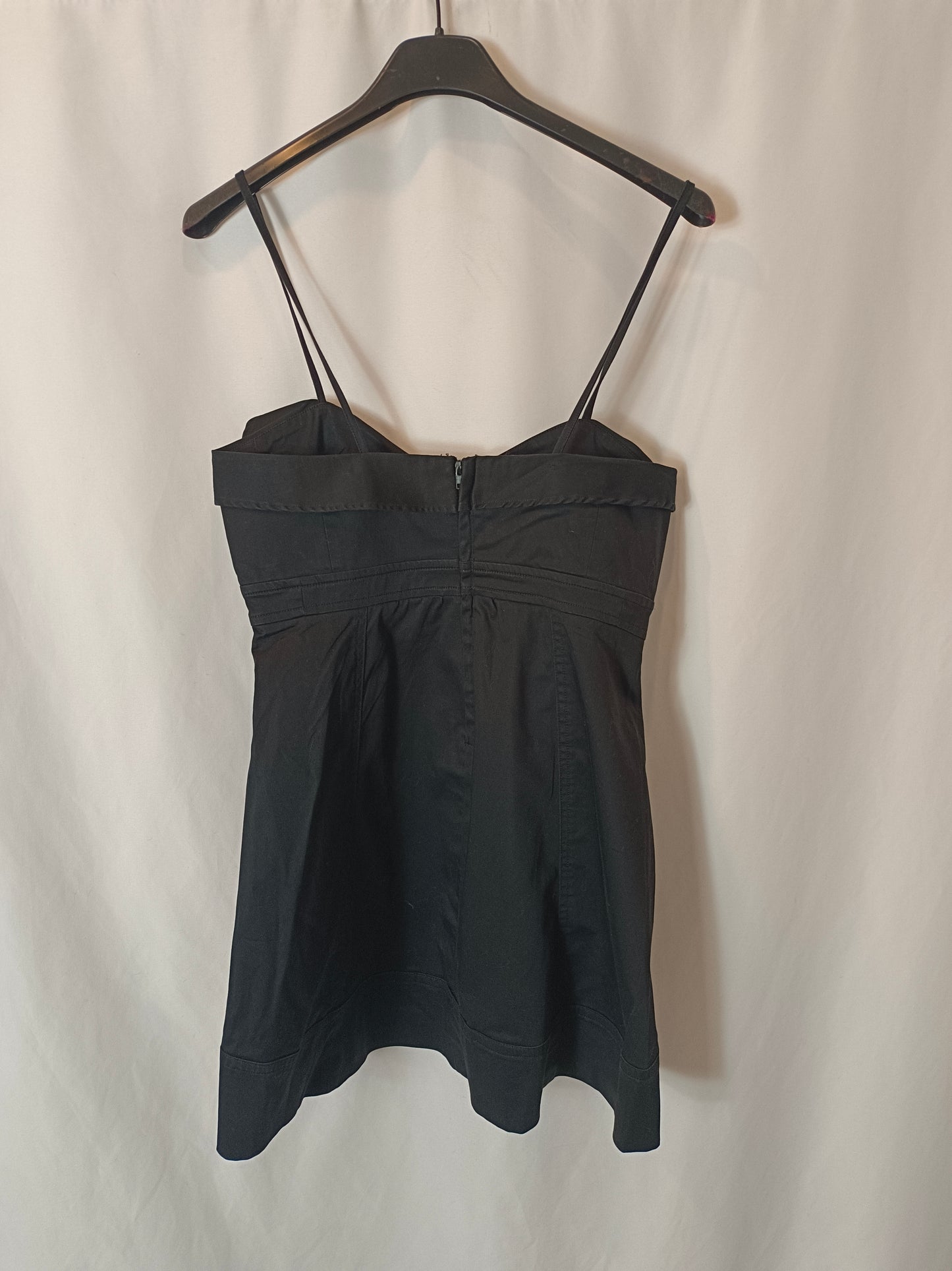 LAAGAM. Short black Ts dress
