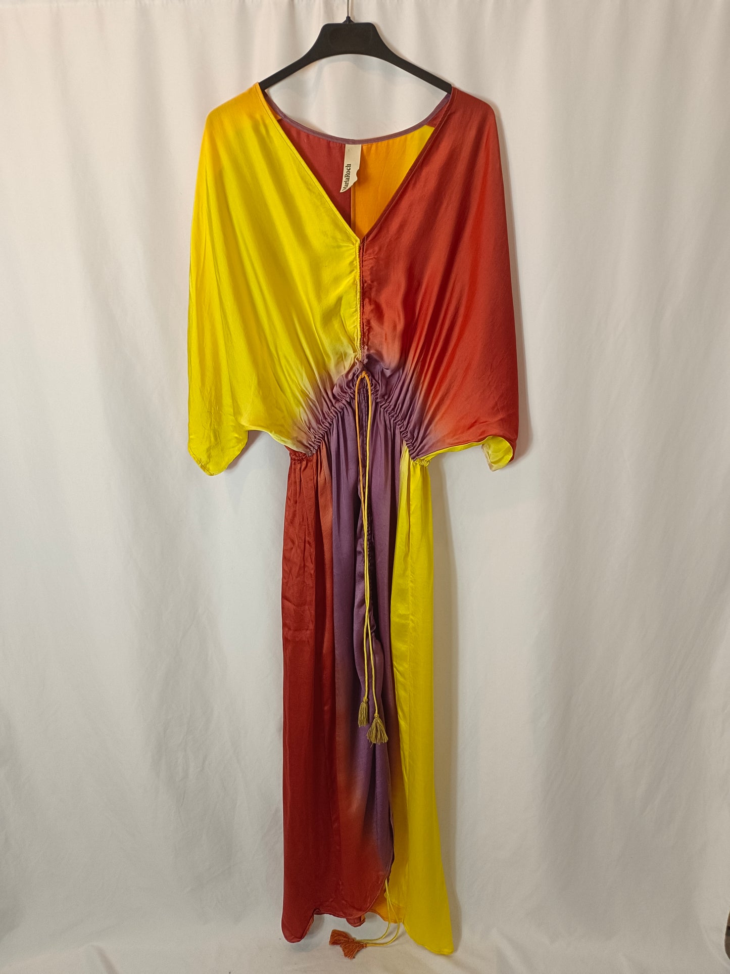 MARIA ROCH. Multicolored long dress YOUR(S)