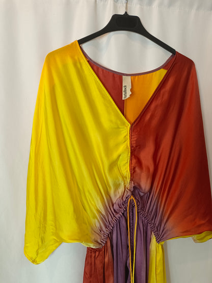 MARIA ROCH. Multicolored long dress YOUR(S)