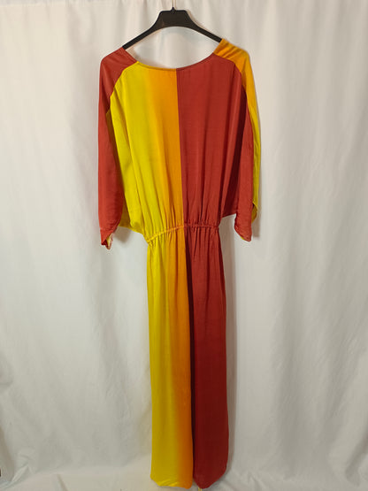 MARIA ROCH. Multicolored long dress YOUR(S)
