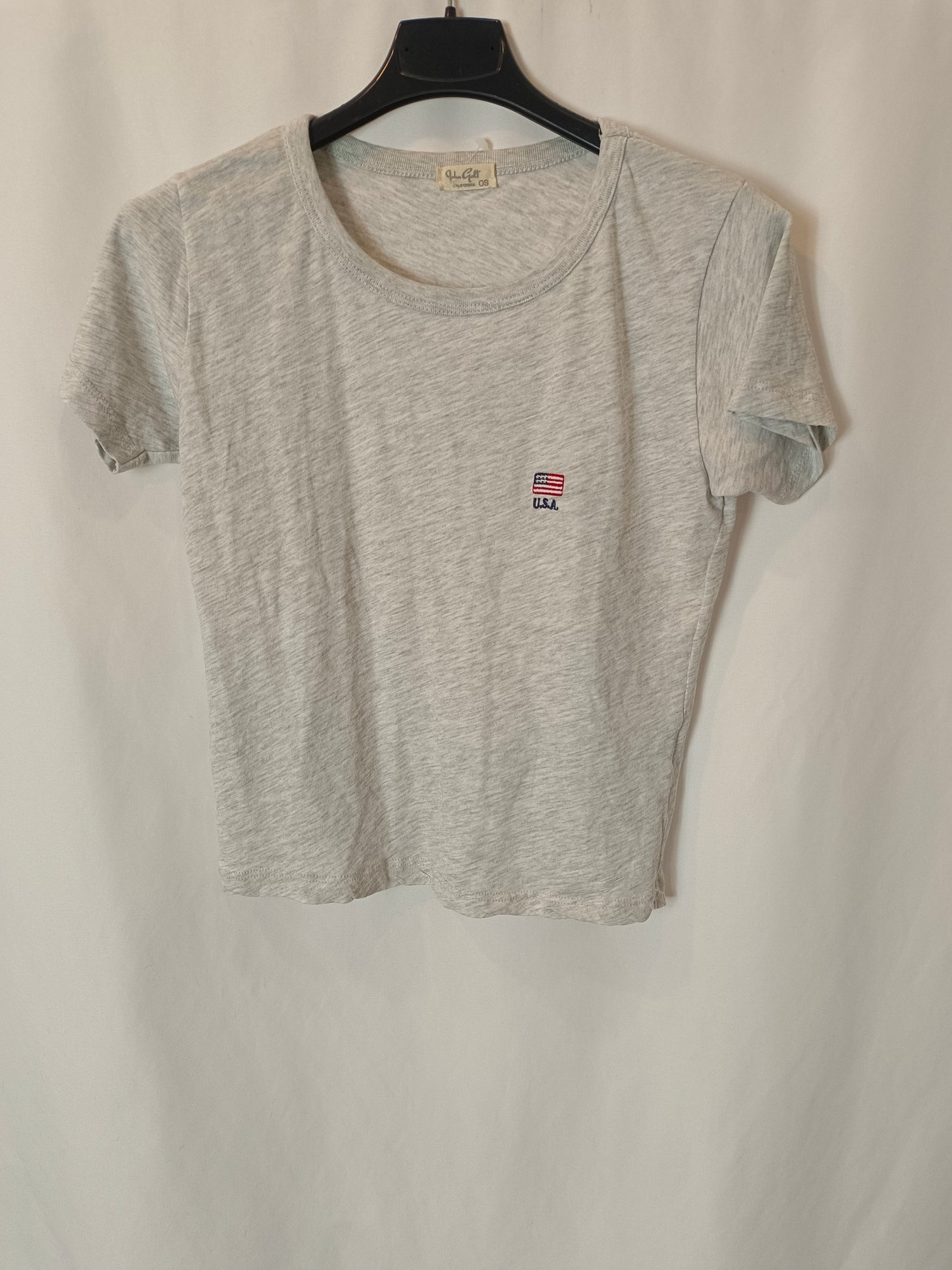 JONH GALT. USA Ts gray t-shirt