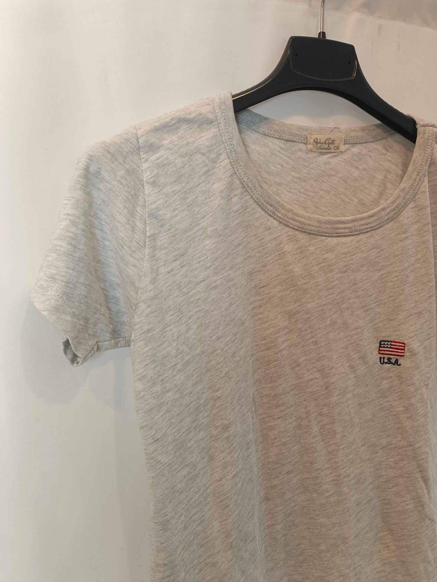 JONH GALT. USA Ts gray t-shirt