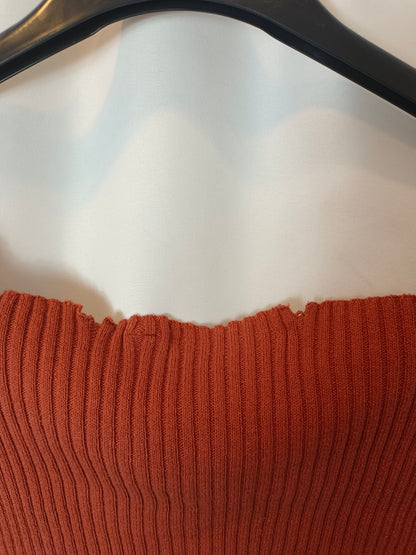 WRSTBHVR. Top teja canalé T.xs/s