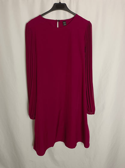SHEIN. Burgundy Short Dress Tl