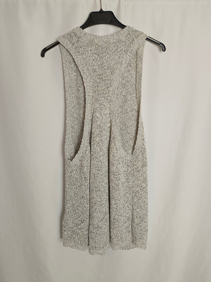 H&amp;M. Heathered knit top Tl