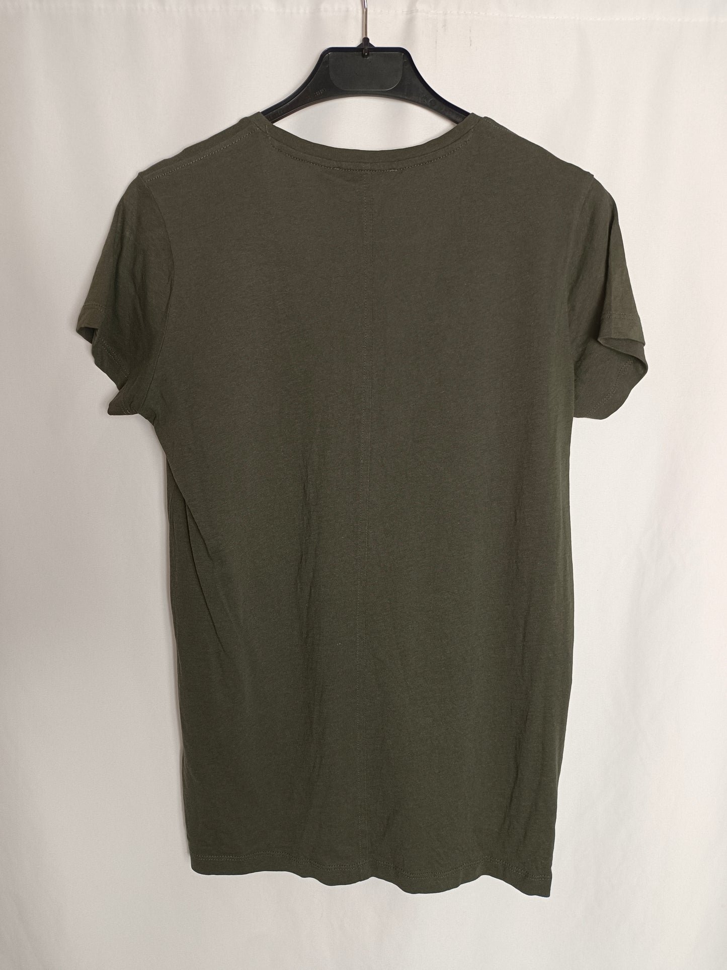 ZARA. Basic gray T-shirt Ts