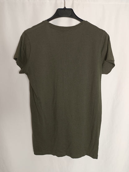 ZARA. Basic gray T-shirt Ts